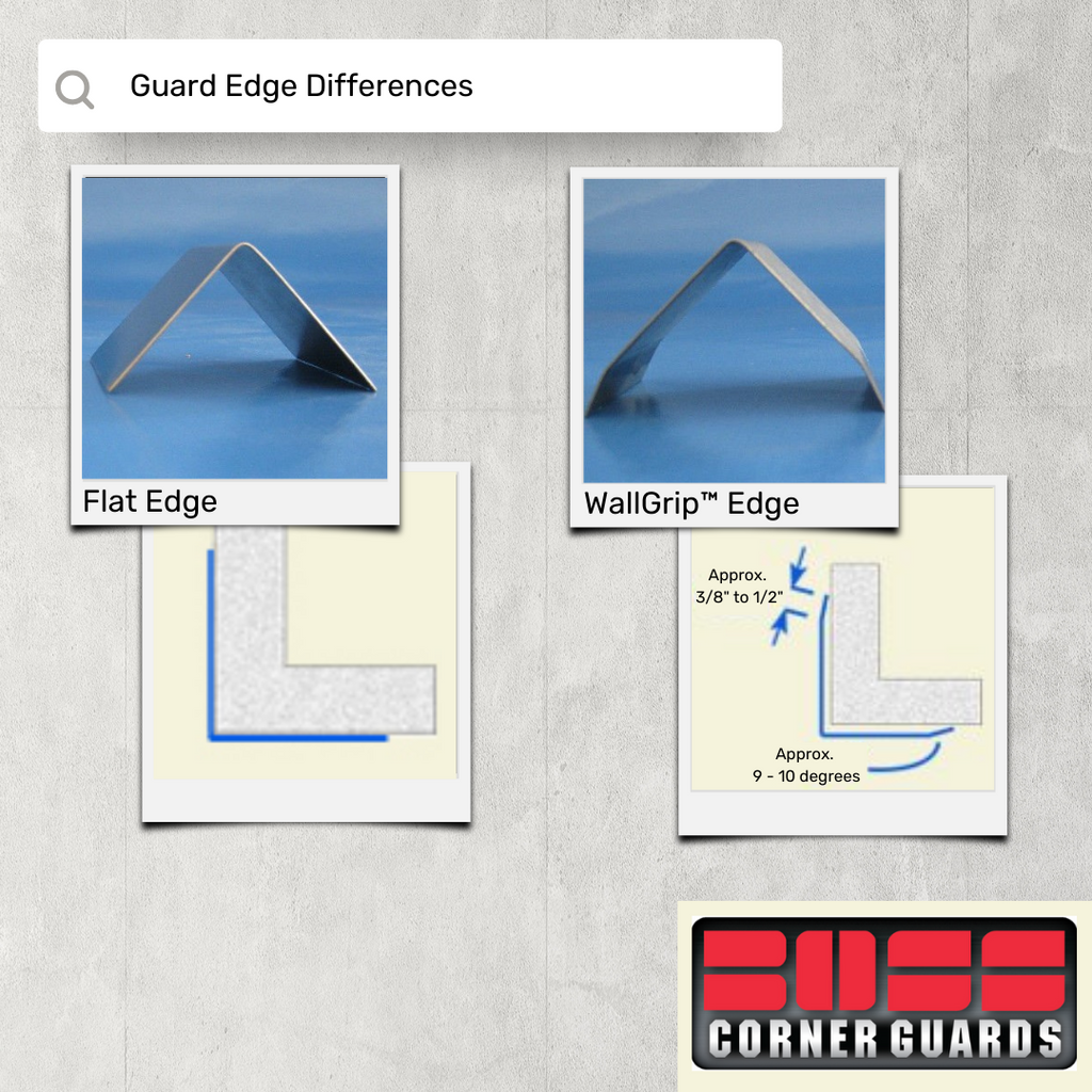 Flat Edge vs. WallGrip™ What’s the Difference??